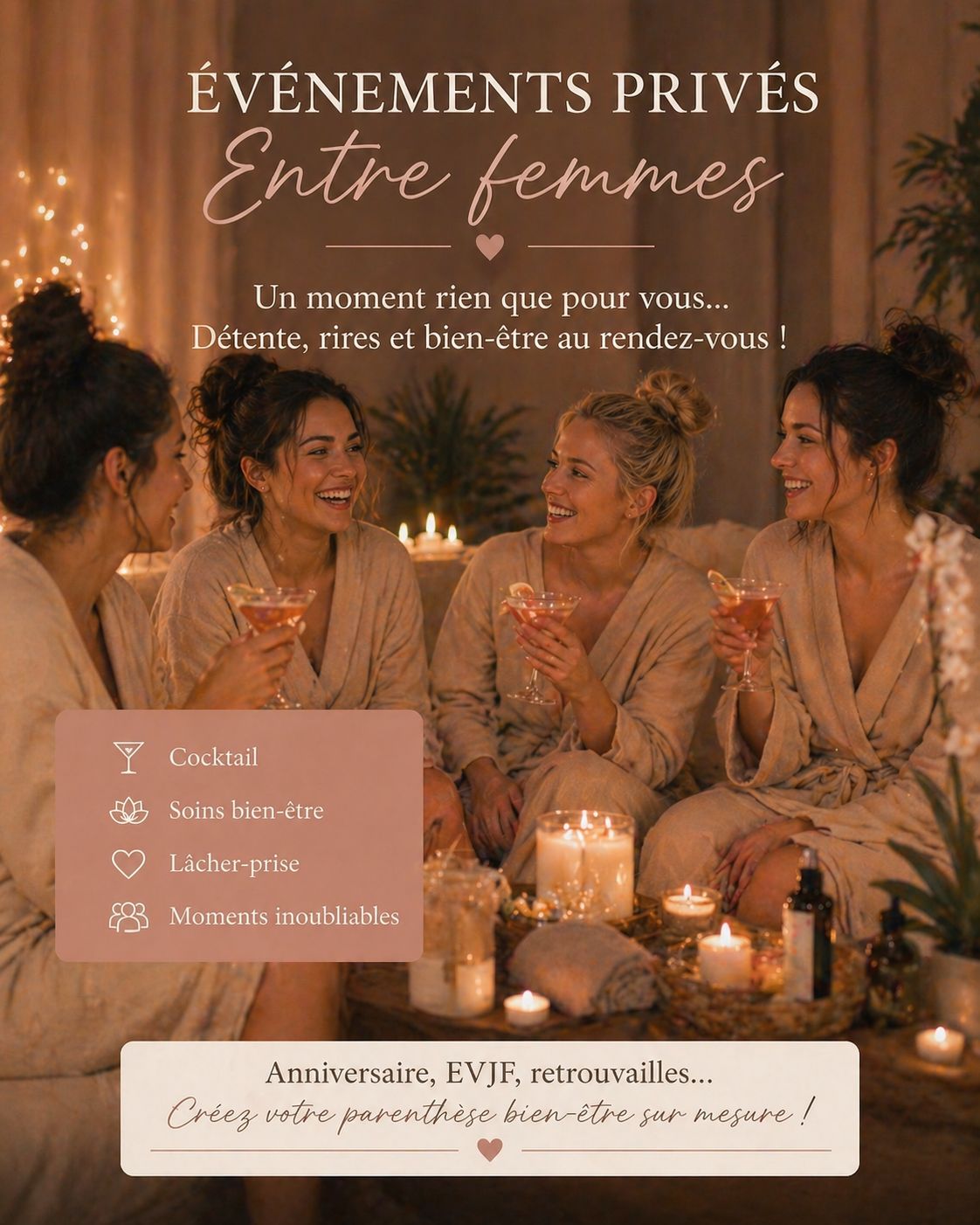 Événements privés entre femmes
