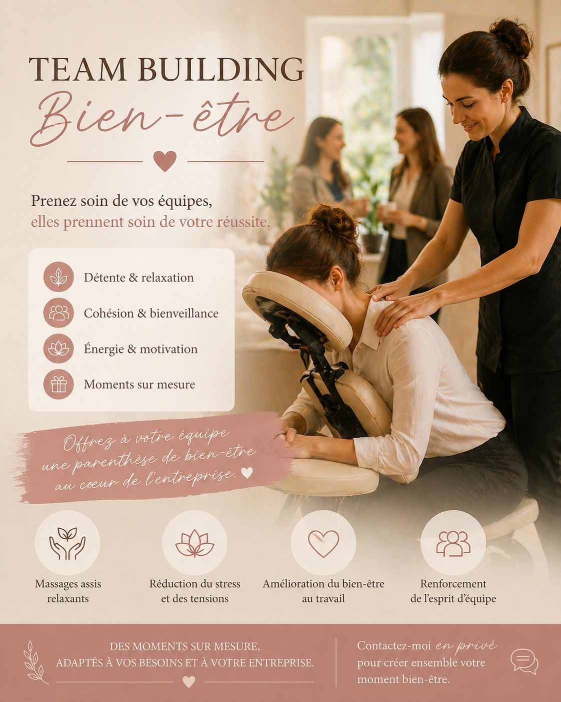 Team building bien-être entreprise